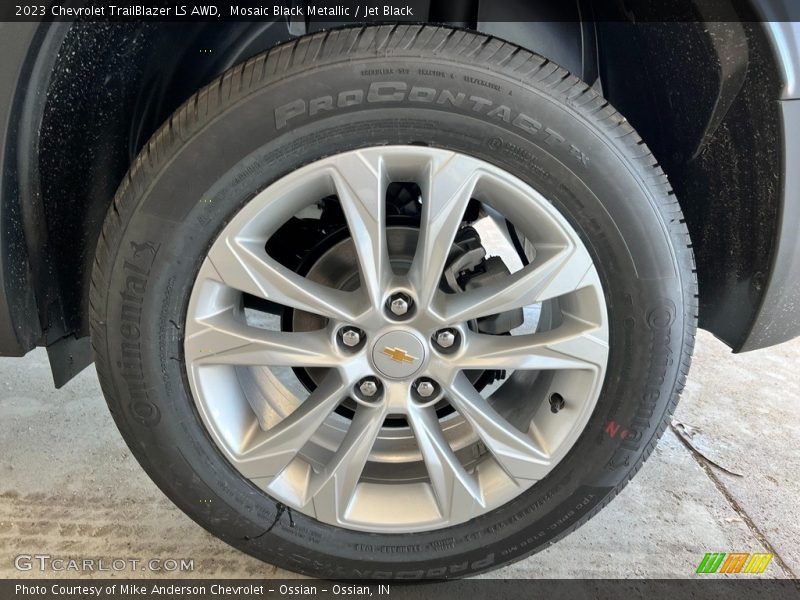 Mosaic Black Metallic / Jet Black 2023 Chevrolet TrailBlazer LS AWD