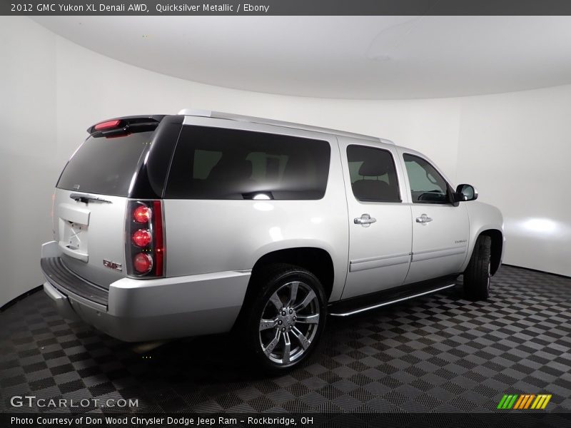 Quicksilver Metallic / Ebony 2012 GMC Yukon XL Denali AWD