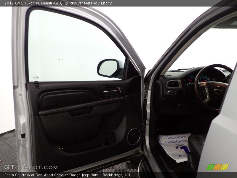 Quicksilver Metallic / Ebony 2012 GMC Yukon XL Denali AWD