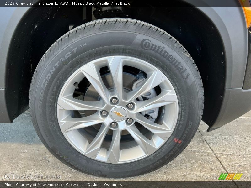 Mosaic Black Metallic / Jet Black 2023 Chevrolet TrailBlazer LS AWD