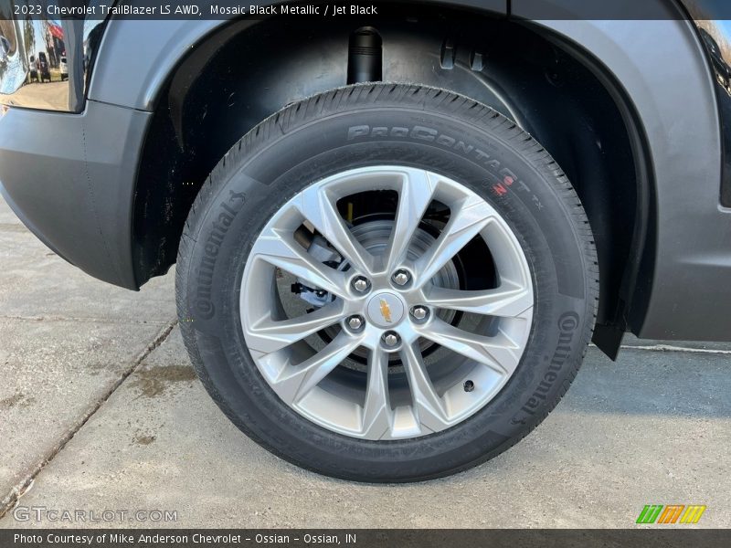 Mosaic Black Metallic / Jet Black 2023 Chevrolet TrailBlazer LS AWD
