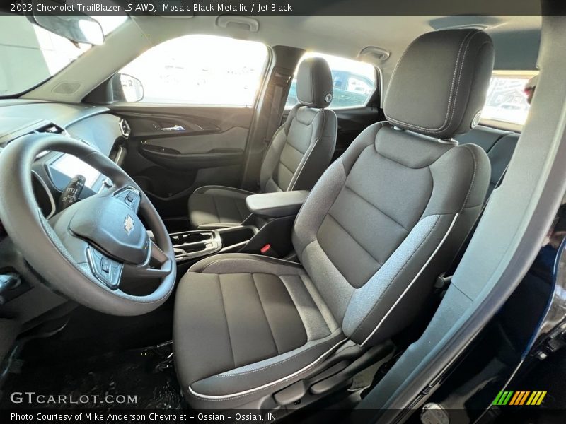 Mosaic Black Metallic / Jet Black 2023 Chevrolet TrailBlazer LS AWD
