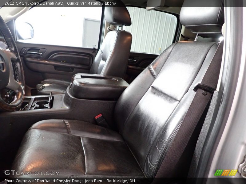 Quicksilver Metallic / Ebony 2012 GMC Yukon XL Denali AWD