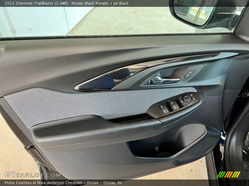 Mosaic Black Metallic / Jet Black 2023 Chevrolet TrailBlazer LS AWD