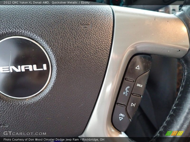 Quicksilver Metallic / Ebony 2012 GMC Yukon XL Denali AWD