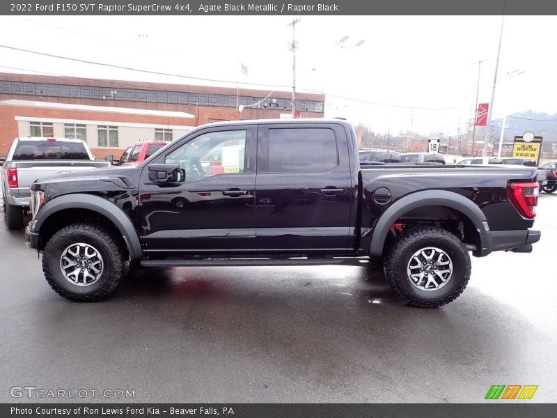  2022 F150 SVT Raptor SuperCrew 4x4 Agate Black Metallic