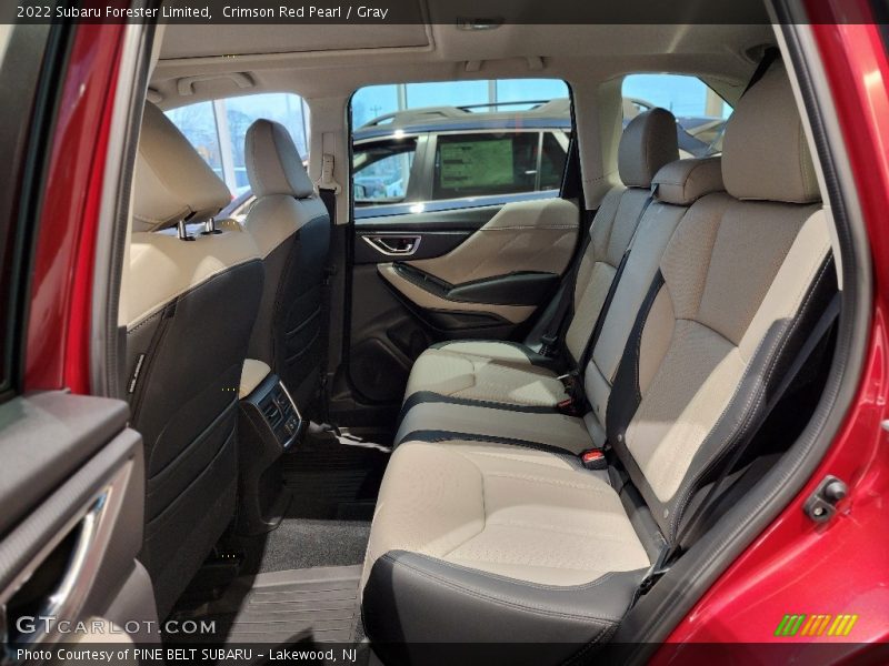 Crimson Red Pearl / Gray 2022 Subaru Forester Limited