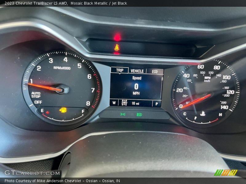 Mosaic Black Metallic / Jet Black 2023 Chevrolet TrailBlazer LS AWD