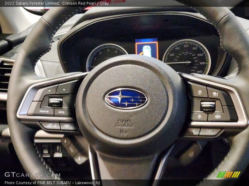 Crimson Red Pearl / Gray 2022 Subaru Forester Limited