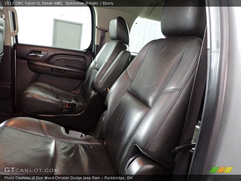 Quicksilver Metallic / Ebony 2012 GMC Yukon XL Denali AWD