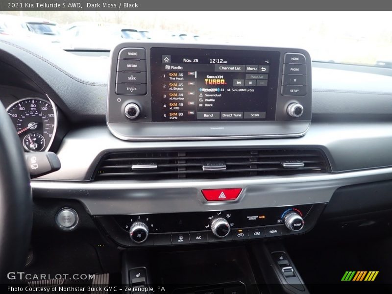 Controls of 2021 Telluride S AWD