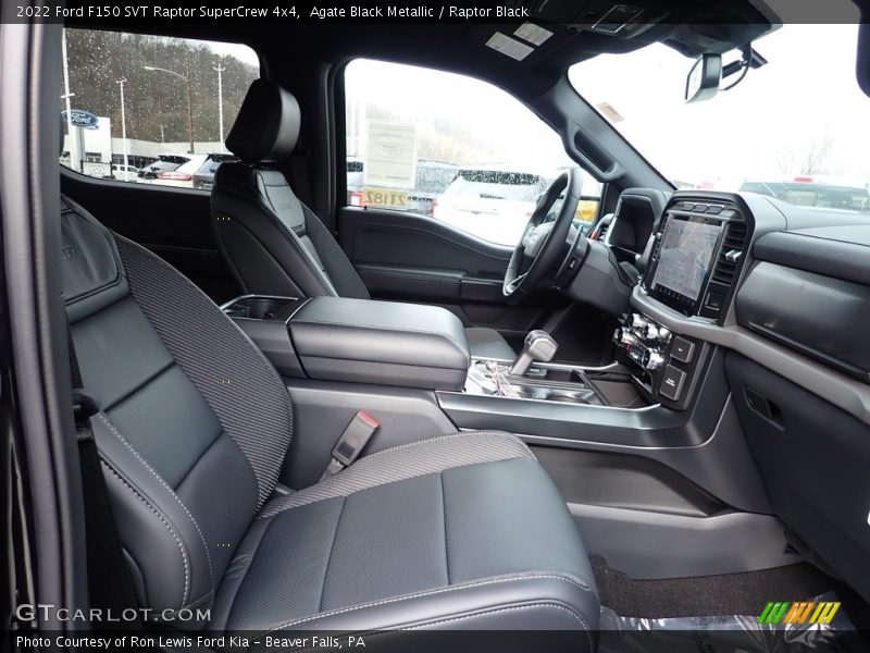 Front Seat of 2022 F150 SVT Raptor SuperCrew 4x4
