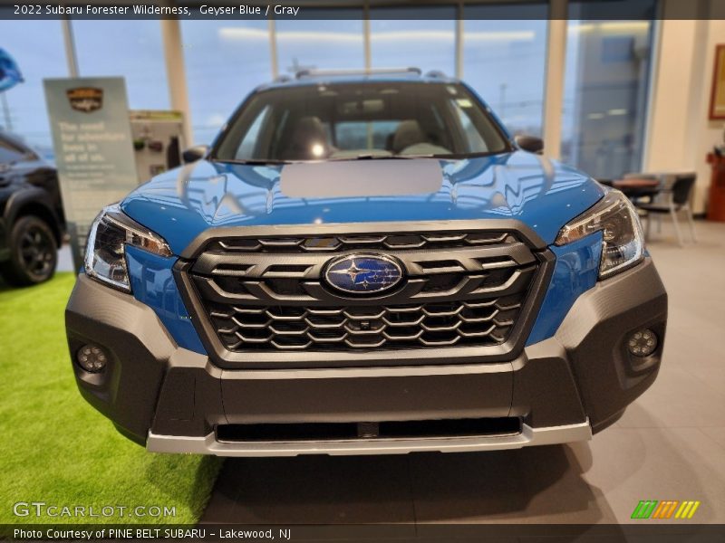 Geyser Blue / Gray 2022 Subaru Forester Wilderness