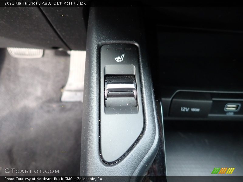 Dark Moss / Black 2021 Kia Telluride S AWD