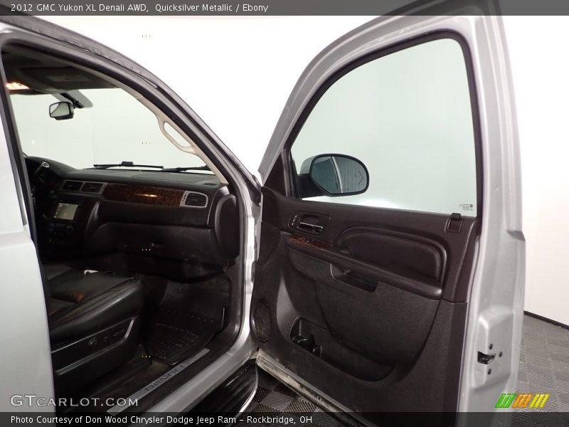 Quicksilver Metallic / Ebony 2012 GMC Yukon XL Denali AWD