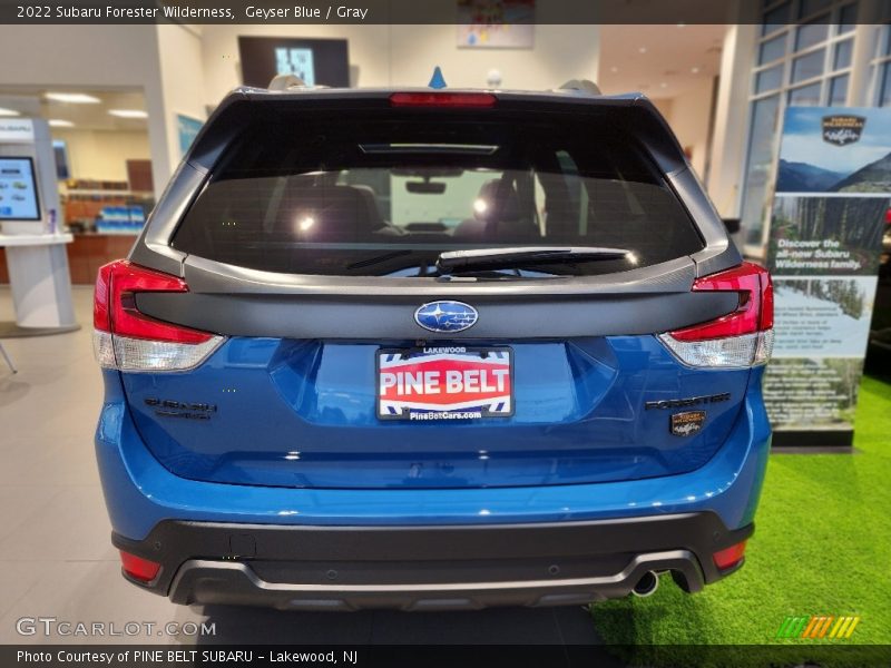 Geyser Blue / Gray 2022 Subaru Forester Wilderness