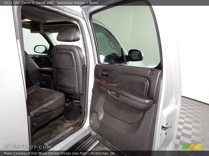 Quicksilver Metallic / Ebony 2012 GMC Yukon XL Denali AWD