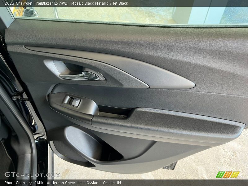 Mosaic Black Metallic / Jet Black 2023 Chevrolet TrailBlazer LS AWD