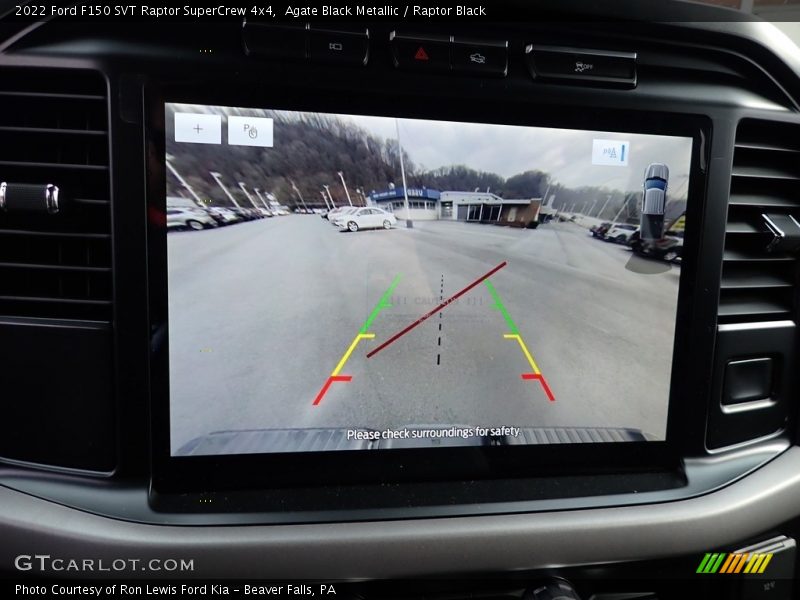 Agate Black Metallic / Raptor Black 2022 Ford F150 SVT Raptor SuperCrew 4x4