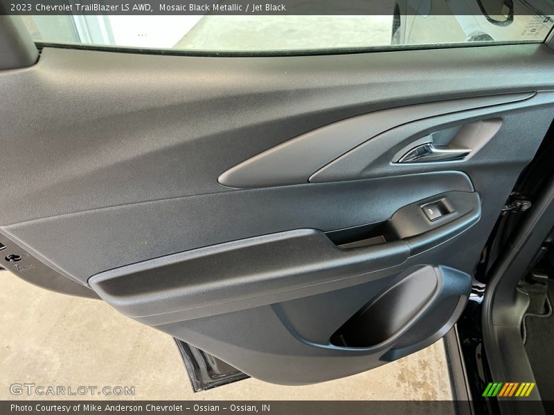 Mosaic Black Metallic / Jet Black 2023 Chevrolet TrailBlazer LS AWD