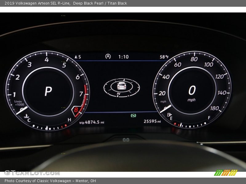  2019 Arteon SEL R-Line SEL R-Line Gauges