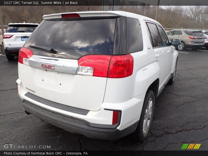 Summit White / Jet Black 2017 GMC Terrain SLE