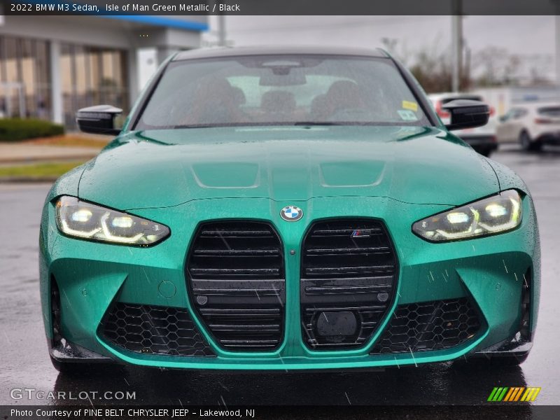  2022 M3 Sedan Isle of Man Green Metallic