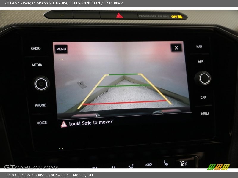 Controls of 2019 Arteon SEL R-Line