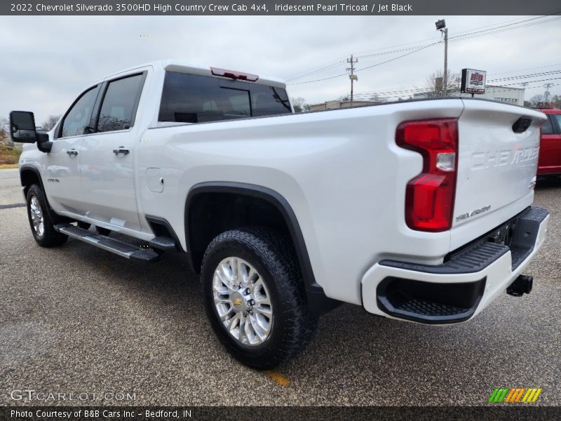 Iridescent Pearl Tricoat / Jet Black 2022 Chevrolet Silverado 3500HD High Country Crew Cab 4x4
