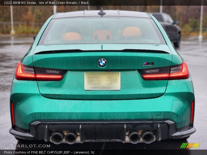 Exhaust of 2022 M3 Sedan