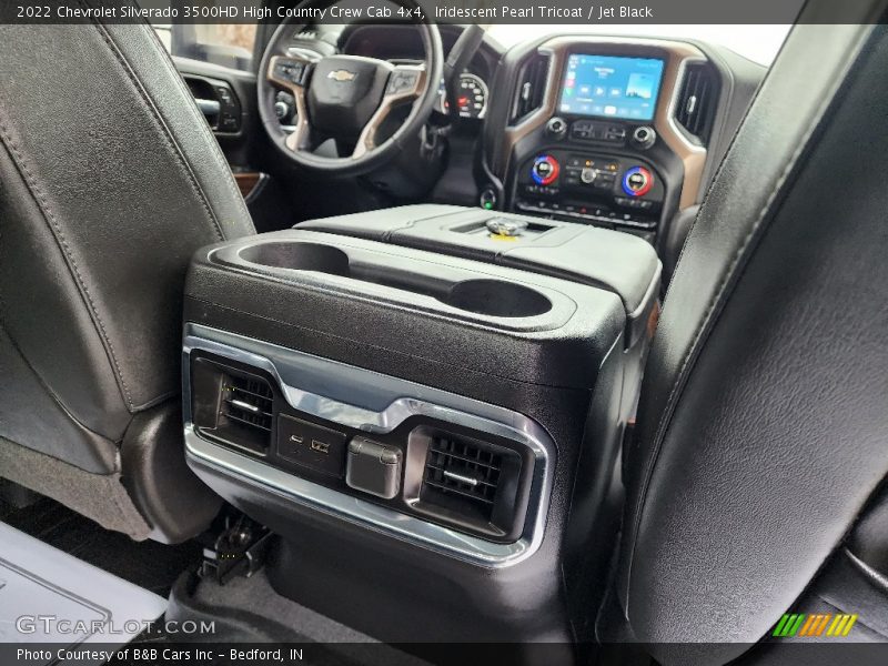 Iridescent Pearl Tricoat / Jet Black 2022 Chevrolet Silverado 3500HD High Country Crew Cab 4x4