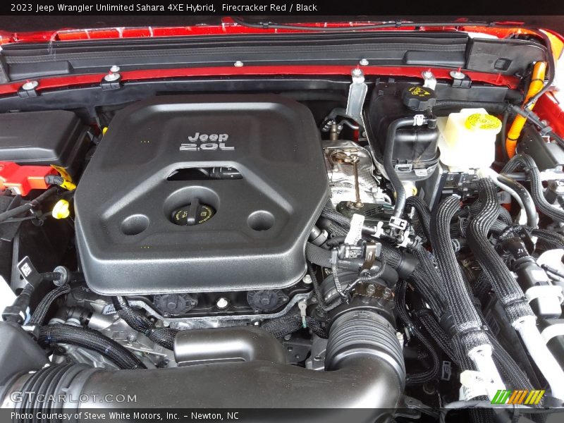  2023 Wrangler Unlimited Sahara 4XE Hybrid Engine - 2.0 Liter Turbocharged DOHC 16-Valve VVT 4 Cylinder Gasoline/Electric Hybrid