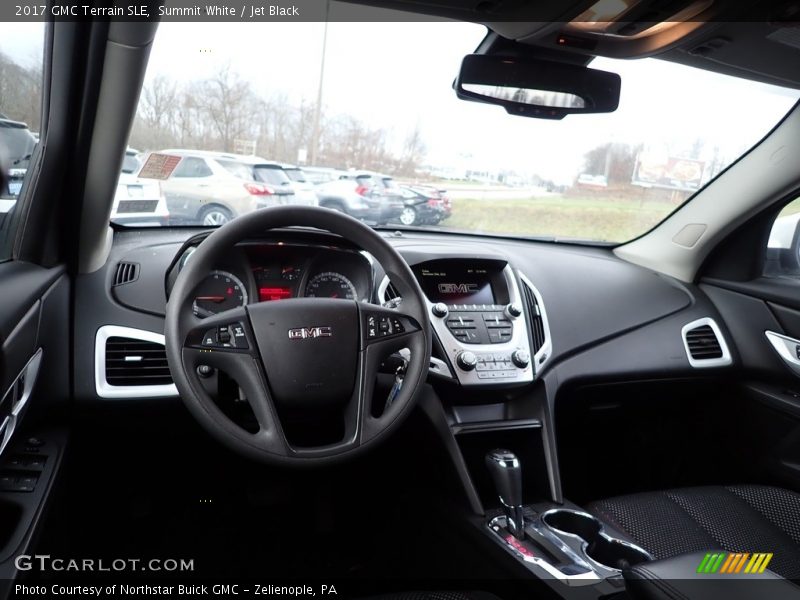 Summit White / Jet Black 2017 GMC Terrain SLE