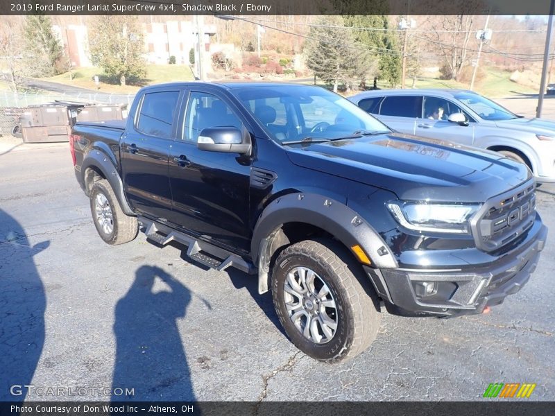 Shadow Black / Ebony 2019 Ford Ranger Lariat SuperCrew 4x4