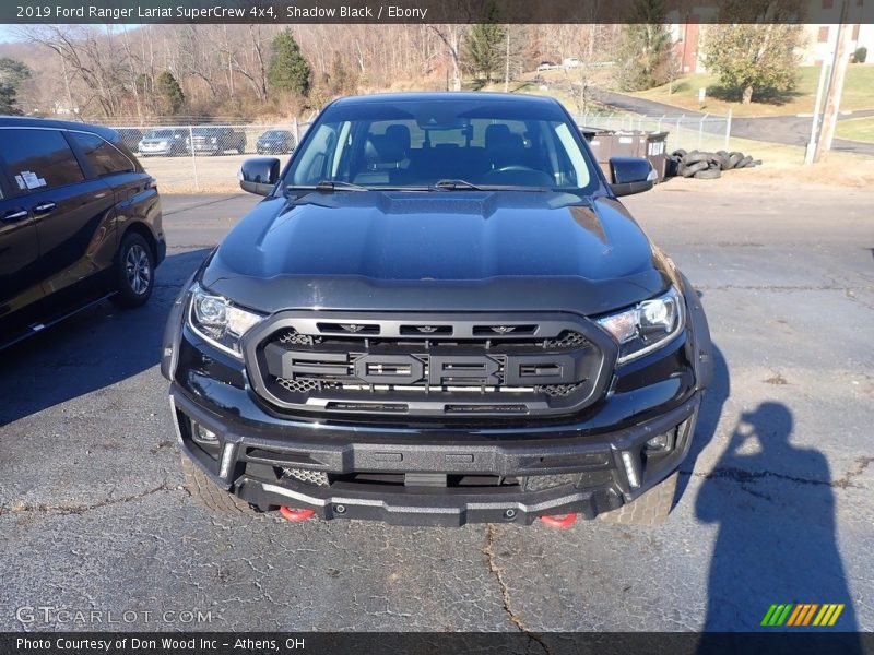 Shadow Black / Ebony 2019 Ford Ranger Lariat SuperCrew 4x4