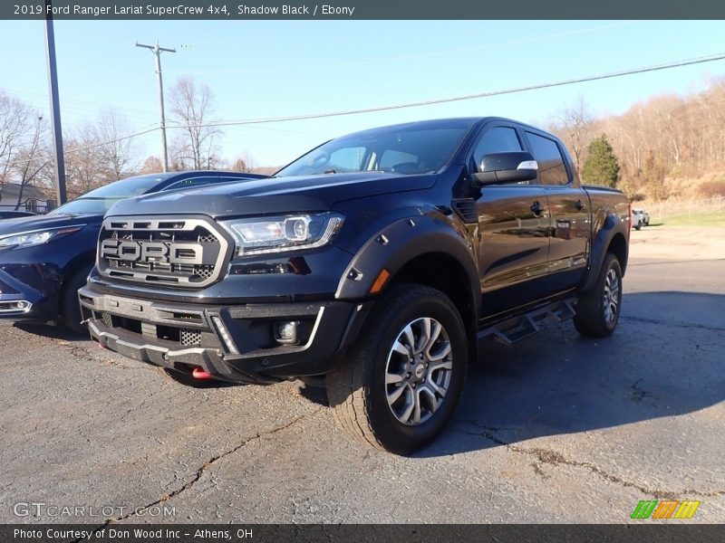 Shadow Black / Ebony 2019 Ford Ranger Lariat SuperCrew 4x4
