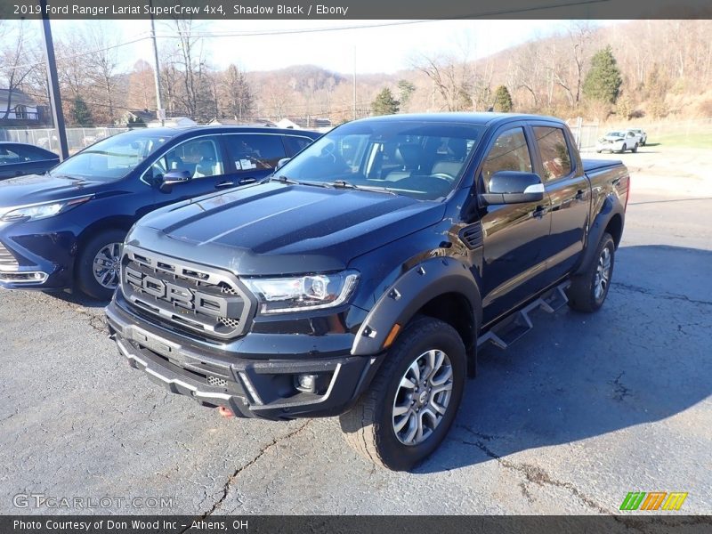 Shadow Black / Ebony 2019 Ford Ranger Lariat SuperCrew 4x4