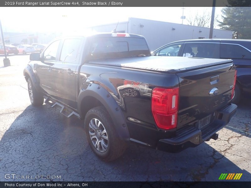 Shadow Black / Ebony 2019 Ford Ranger Lariat SuperCrew 4x4