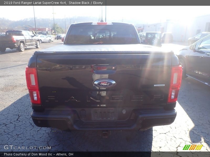 Shadow Black / Ebony 2019 Ford Ranger Lariat SuperCrew 4x4