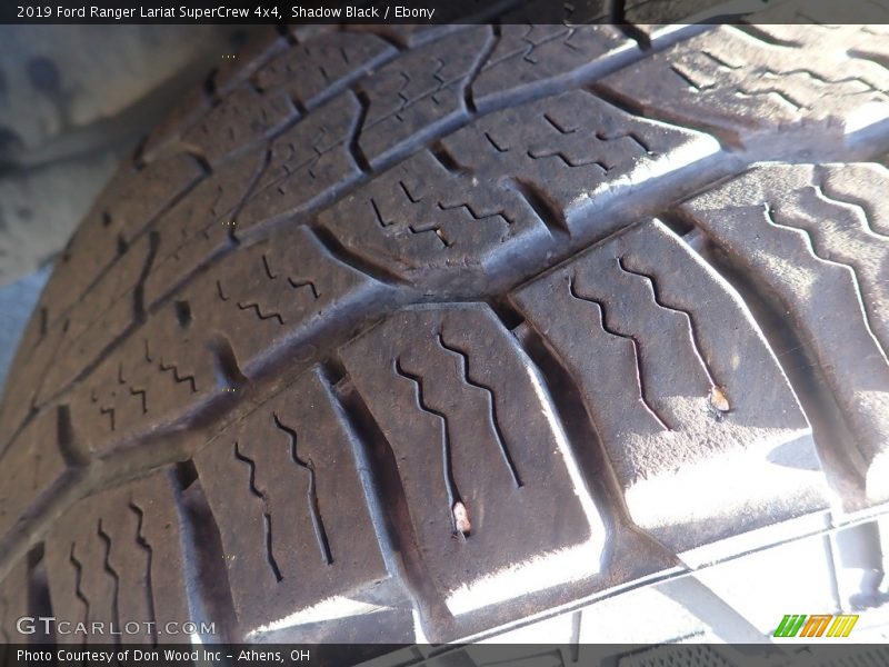 Shadow Black / Ebony 2019 Ford Ranger Lariat SuperCrew 4x4