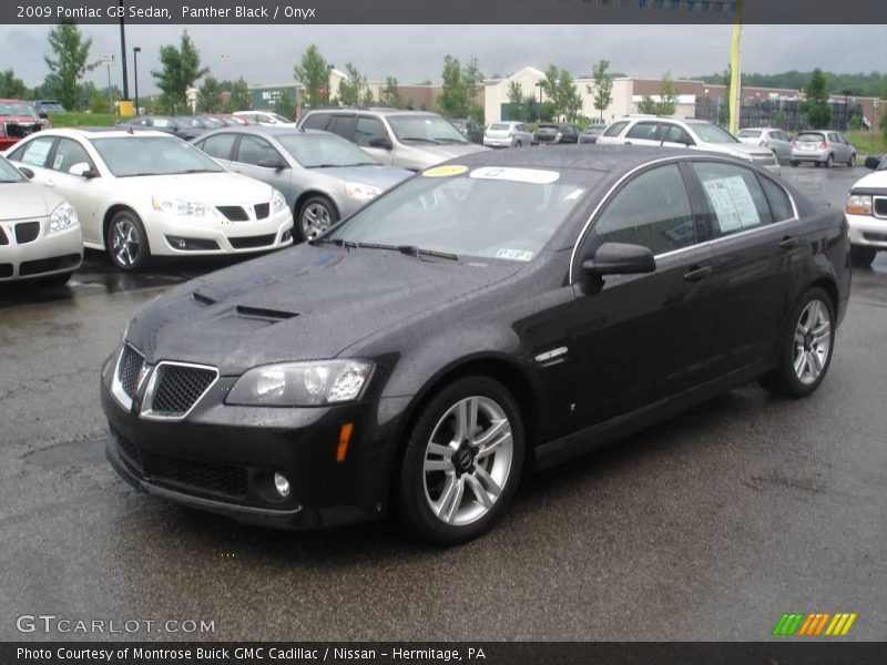 Panther Black / Onyx 2009 Pontiac G8 Sedan
