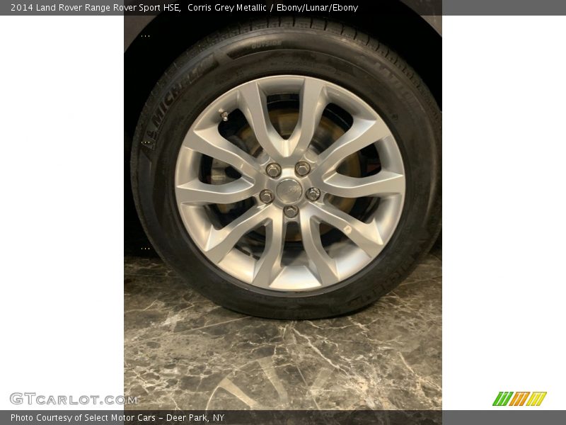 Corris Grey Metallic / Ebony/Lunar/Ebony 2014 Land Rover Range Rover Sport HSE