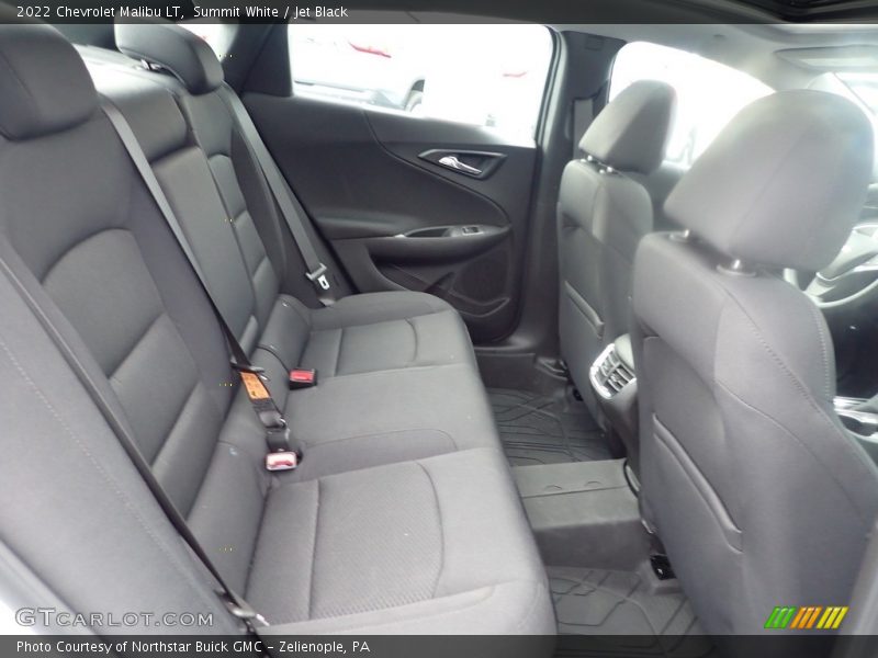 Rear Seat of 2022 Malibu LT