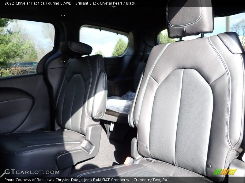 Brilliant Black Crystal Pearl / Black 2022 Chrysler Pacifica Touring L AWD
