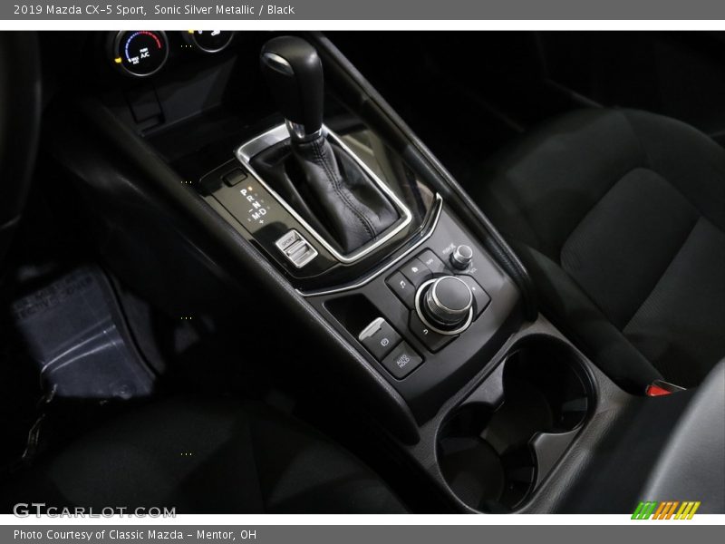 Sonic Silver Metallic / Black 2019 Mazda CX-5 Sport