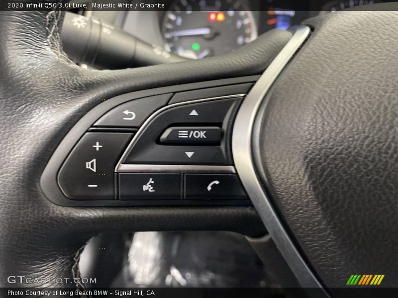 2020 Q50 3.0t Luxe Steering Wheel