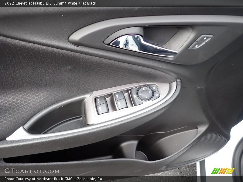 Summit White / Jet Black 2022 Chevrolet Malibu LT
