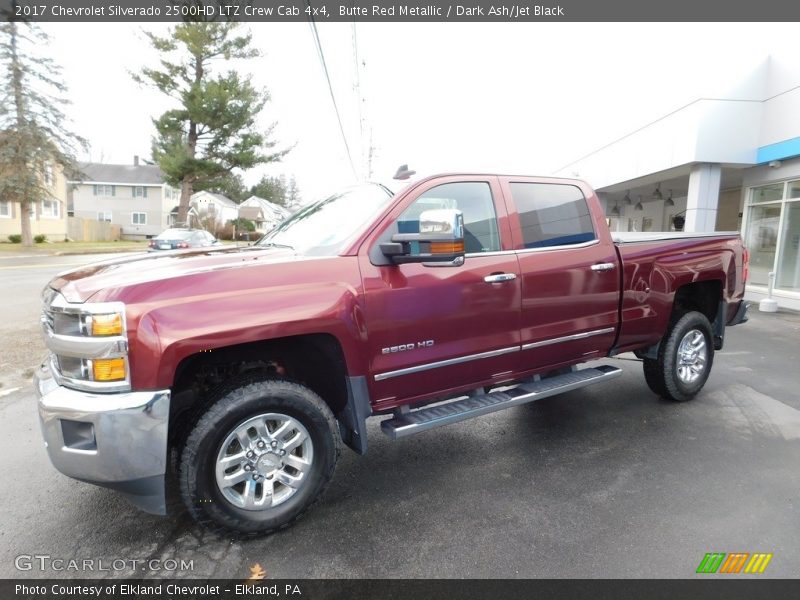 Butte Red Metallic / Dark Ash/Jet Black 2017 Chevrolet Silverado 2500HD LTZ Crew Cab 4x4