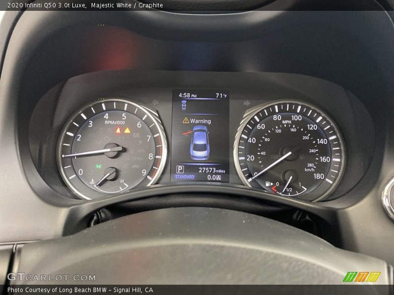  2020 Q50 3.0t Luxe 3.0t Luxe Gauges