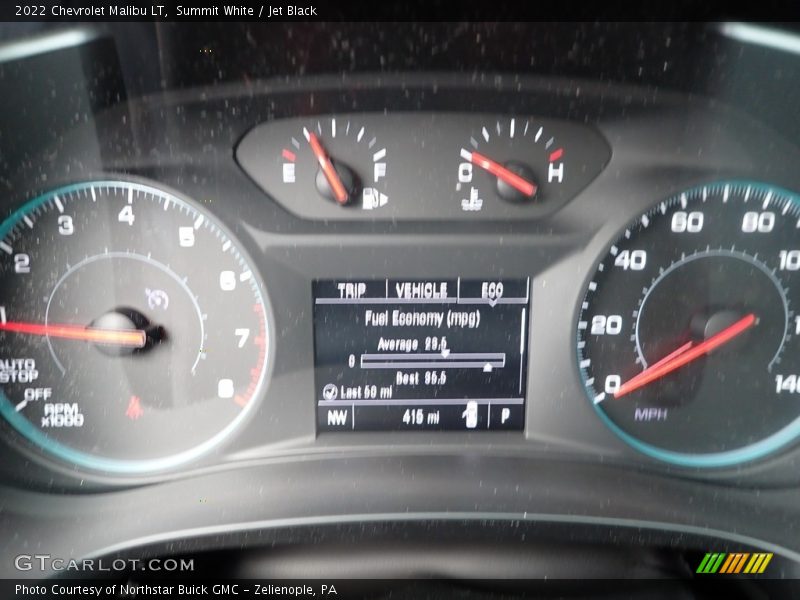  2022 Malibu LT LT Gauges